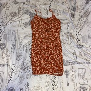 ditsy floral mini dress